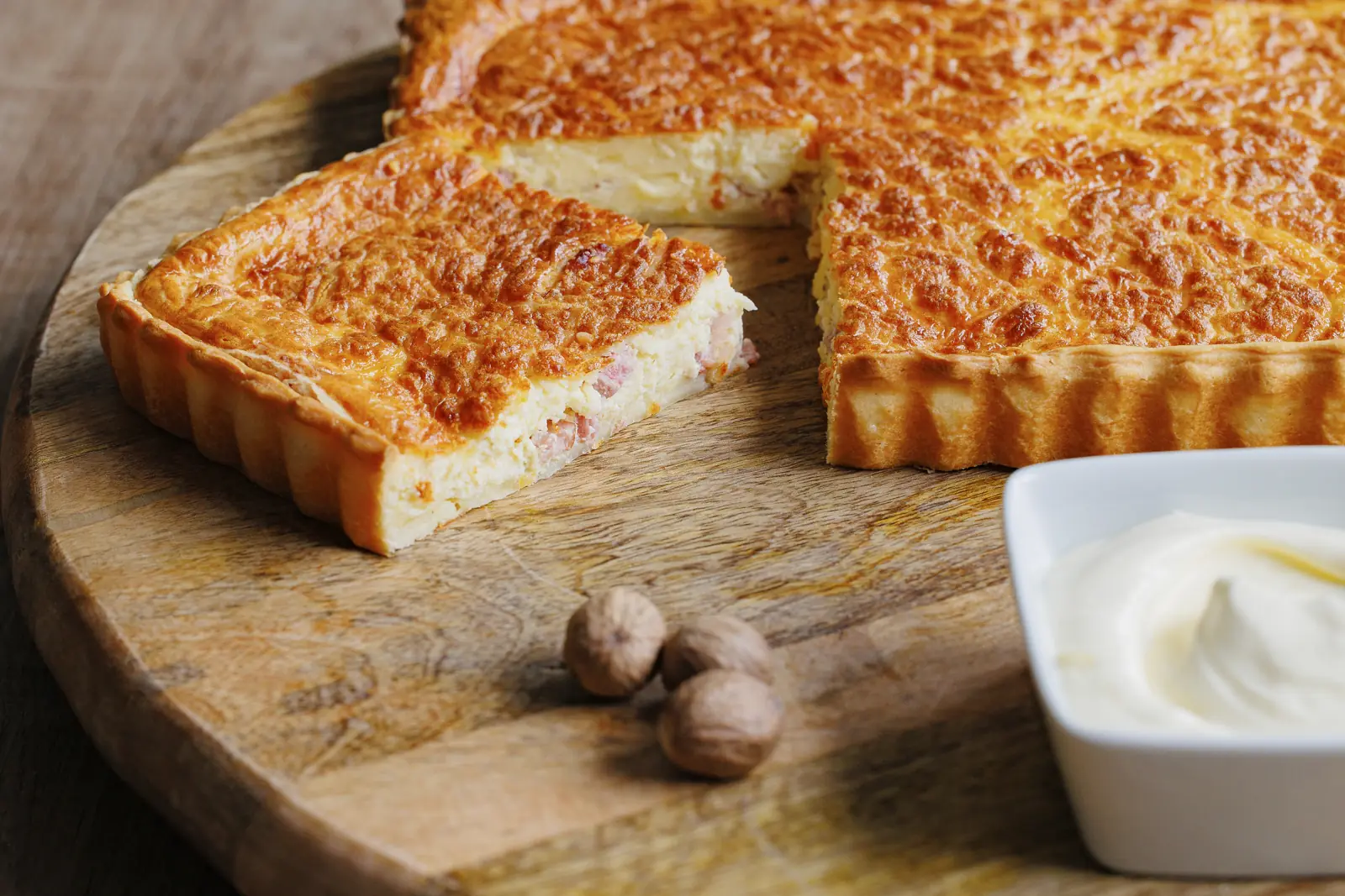 Quiche lorraine enrichie avec Appéti’mix